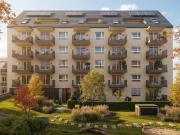 Attraktive 2 Zimmer Wohnung mit Balkon im Erdgeschoss