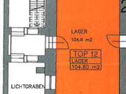 Attraktive Lagerfläche im 1. KG in 1050 Wien