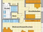 Attraktive Obergeschoss Wohnung in zentraler Lage