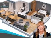 Attraktive, vermietete 2 ZKB ETW in ruhiger Randlage von...