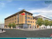 Attraktives 1 Raum Apartment im Dachgeschoss mit EBK im...