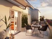 ATYPIQUE 3 PIECES EN DUPLEX DERNIER ETAGE EXPOSITION SUD...