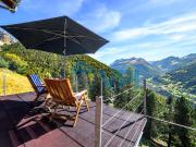 Atypisches Chalet mit Panoramablick in St Luc