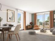 Au sein d'une résidence contemporaine située dans un...