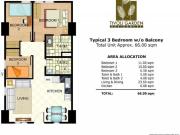 Available 3BR High Rise Condominium at Tivoli Residences