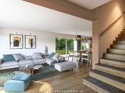 Grande terrasse et jardin, cadre paisible en bordure de...