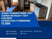 Avida Towers Prime Taft For Rent Studio Fully Furnished... Avida Towers Prime Taft For Rent Studio Fully Furnished...
