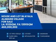 Ayala Alabang Village 6Bedroom House and Lot For Sale...
