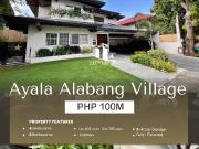 Ayala Alabang Village House and Lot for Sale