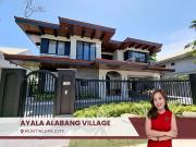 Ayala Alabang Village House for Sale in Muntinlupa City...