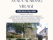 Ayala Alabang Village Muntinlupa 2 storey house 4br...