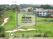 Ayala Hillside Estates Vacant Lot for Sale! Quezon City