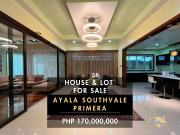 Ayala Southvale Primera Near Alabang House and Lot for Sale