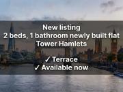 Back Church Lane, London E1, 2 bed flat to rent, £2,945...