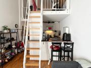 Bad beziehbar: Bezauberndes Galerie Apartment mit Terrasse