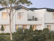 Balcony views to Harper's Creek. Premium Townhomes...