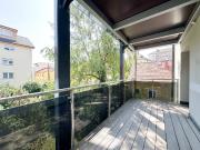 Balkon mit Gartenblick+ 2,5 Zimmer Wohnung in super Lage...