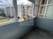 Balkon und Aufzug in der Innenstadt von Gera nahe dem...
