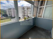 Balkon und Aufzug in der Innenstadt von Gera nahe dem...