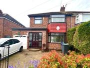 Banbury Drive, Warrington, 3 Bedroom Semi detached