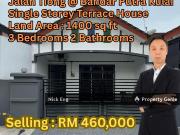 Bandar Putra kulai Jalan Tiong Single Storey Terrace...