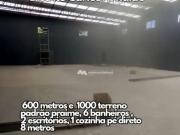 Barracão para alugar, 600 m² por R$ 9.140,00/mês Chácara...