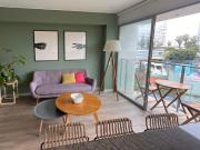 Barranco, Alquiler Dpto. Amoblado 1 Dorm, 1.5 Baños