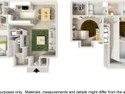 Barrington Apartments 3 bed 2 bath Townhome