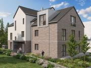 Rohbau fertig: 2 Zi. im EG – Schick und Barrierefrei