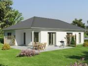 Der Bungalow mit schönen Gestaltungselementen