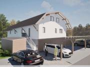 Bauvorhaben: Hochwertige Reihenhäuser mit Carport in...