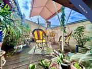 bdx centre,duplex, traversant,calme,lumieux,terrasse