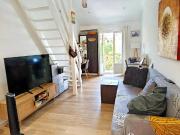 Beau 2/3 P mezzanine lumineux meublé, 2 balcons dernier...