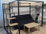 Beau studio meublé rénové 24m² Ile de Versailles