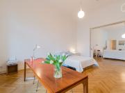 Beautiful, large old building apartment with designer...