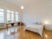 Beautiful, large old building apartment with designer...
