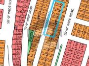 Beautiful west open 80 sq yards for sale at gold block