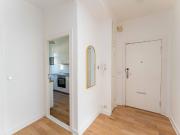 Bed in a comfy twin bedroom, in Reinickendorf