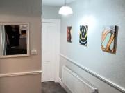 Bed in a pleasant twin bedroom, in Glasnevin