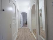 Bed in a twin bedroom, in a 4 bedroom apartment in Spandau