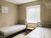 Bed in appealing twin room in Dublin