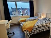 Bed in appealing twin room in Phibsborough