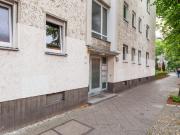 Bed in modern twin bedroom in Reinickendorf