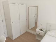 Bedroom in a 6 bedroom apartment in Arroios, Lisbon Room 1