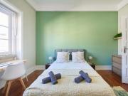 Bedroom in a 7 bedroom apartment in Av. António Augusto...