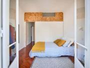 Bedroom in a 7 bedroom apartment in Lisbon Room 3