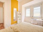 Bedroom in a 9 bedroom apartment in Av. António Augusto...