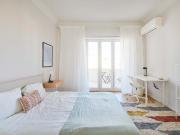 Bedroom with private balcony in a 4 bedroom apartment in...