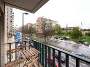Bedroom with private balcony in a 7 bedroom apartment in...