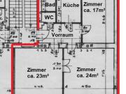 3 Zimmer Küche Wohnung nähe U4 Braunschweiggasse